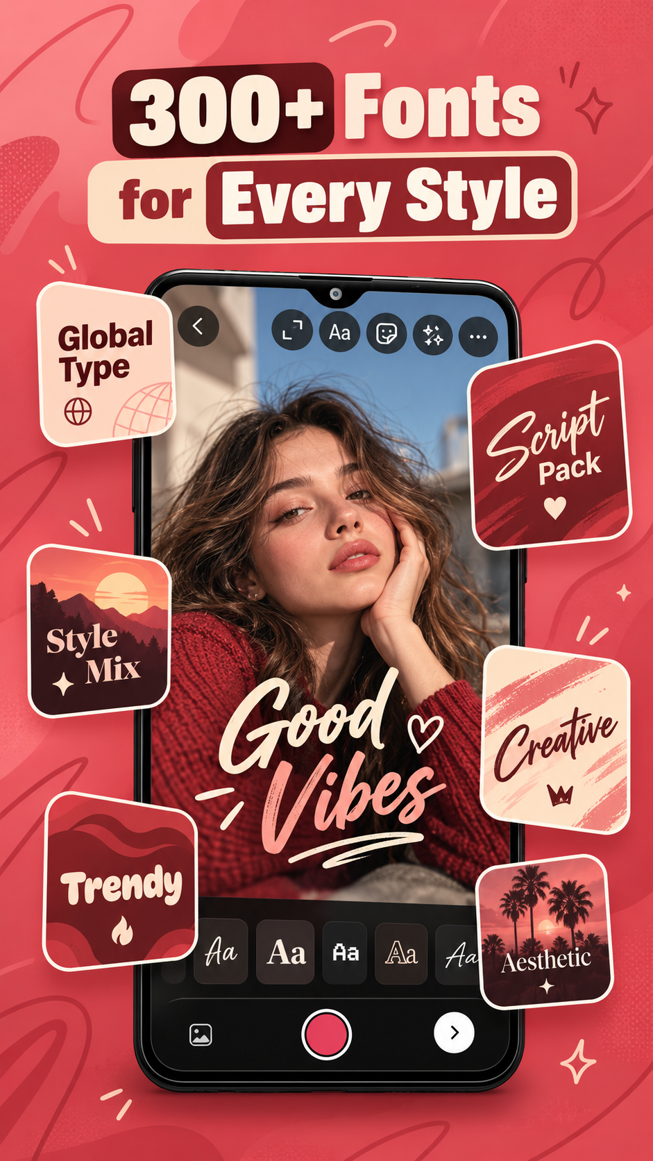 300 plus fonts preview