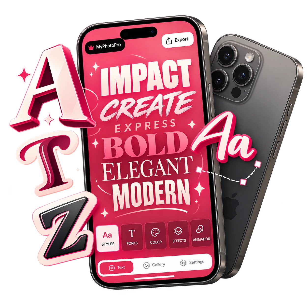 Typography tools in Fontiva